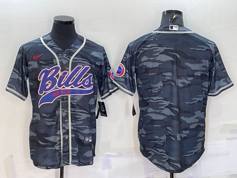 Men Buffalo Bills Blank Camo 2022 Nike Co branded NFL Jerseys->los angeles chargers->NFL Jersey